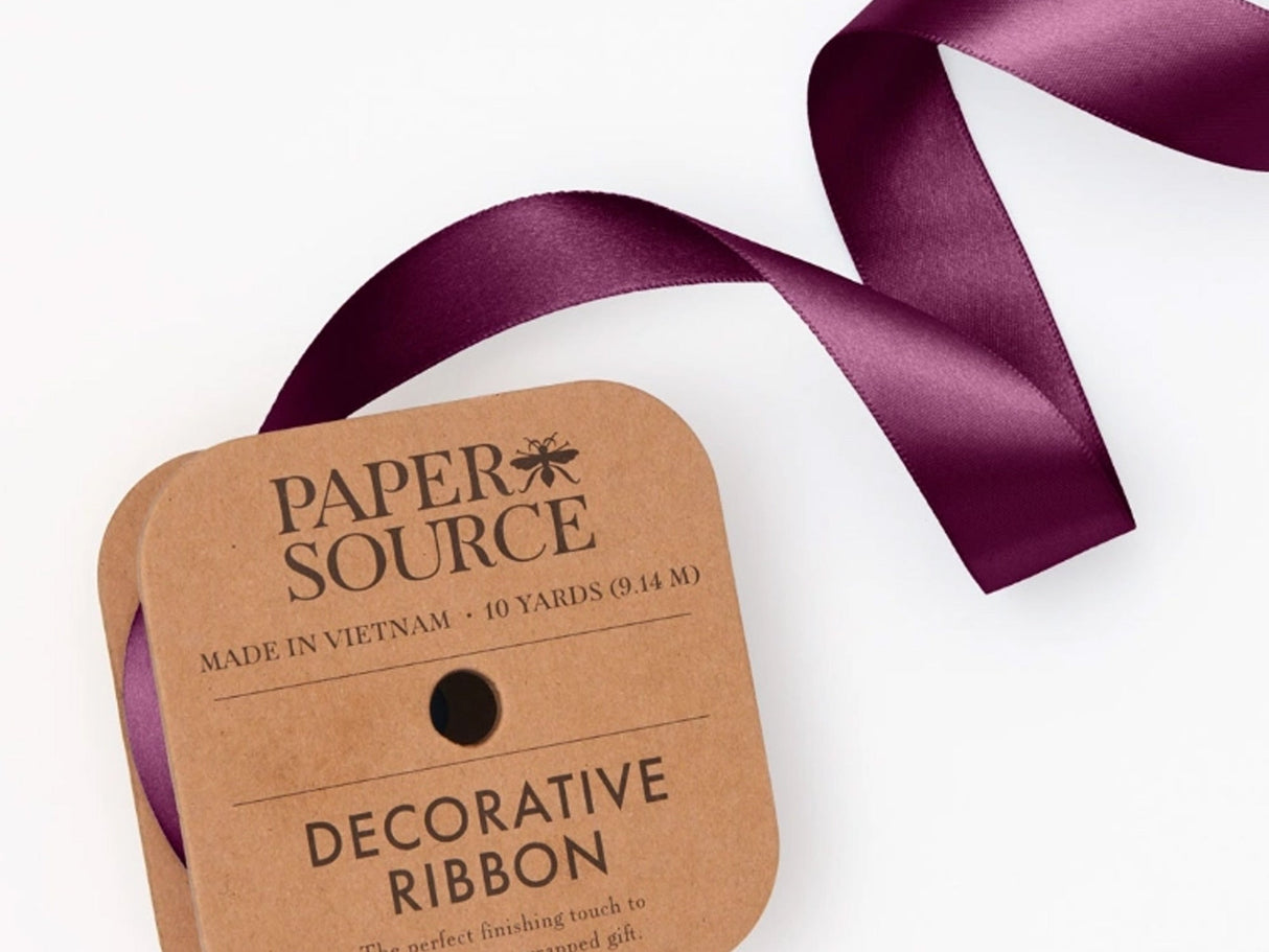 1 1/2" Wide Satin Ribbon