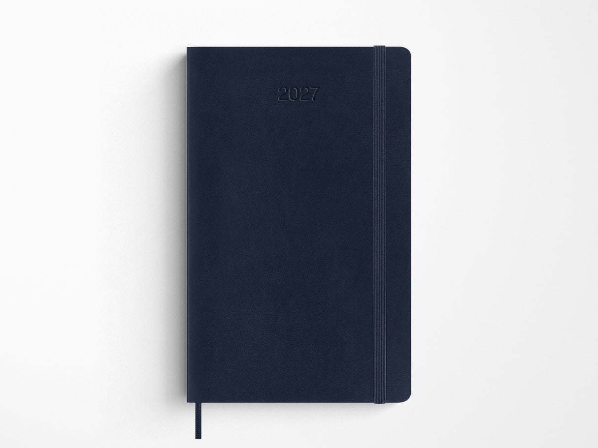 Moleskine 2027 Weekly Planner - Sapphire Blue Hardcover