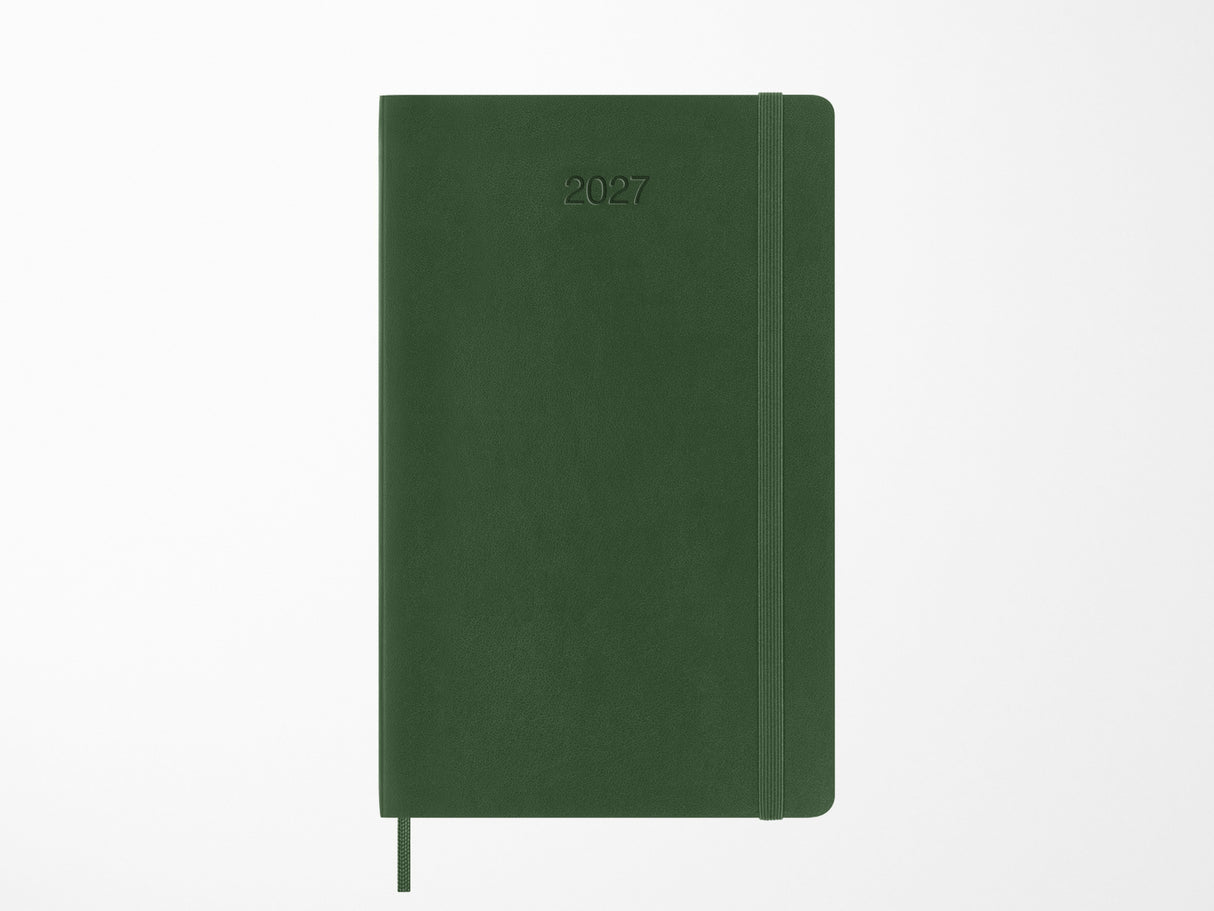 Moleskine 2027 Weekly Planner - Myrtle Green Hardcover