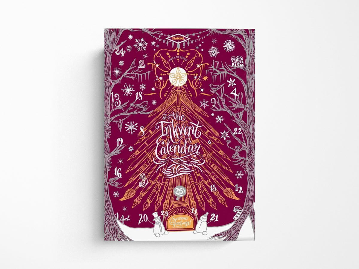 Diamine 2026 Inkvent Calendar - Set of 25 inks