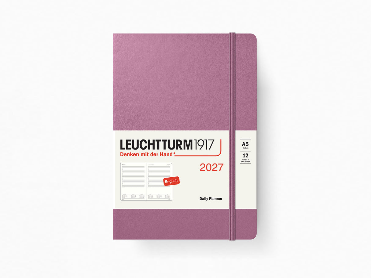 2027 Leuchtturm 1917 Daily Planner - DUSTY ROSE