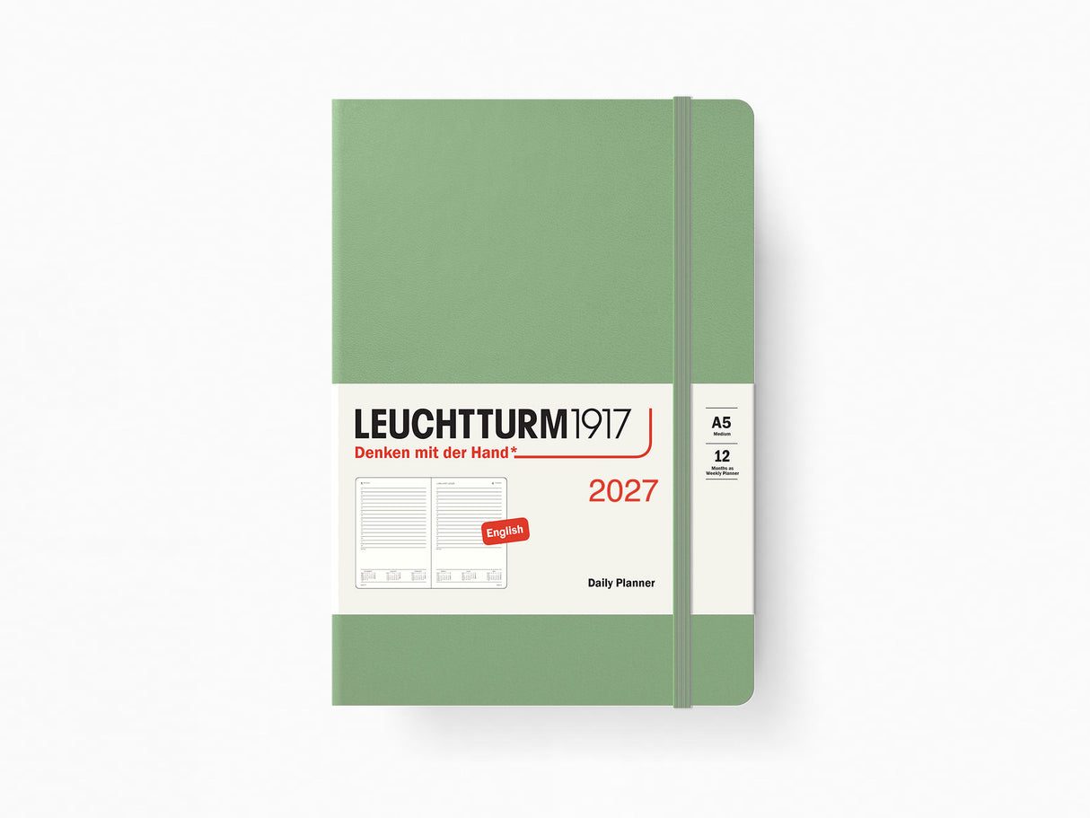 2027 Leuchtturm 1917 Daily Planner - SAGE
