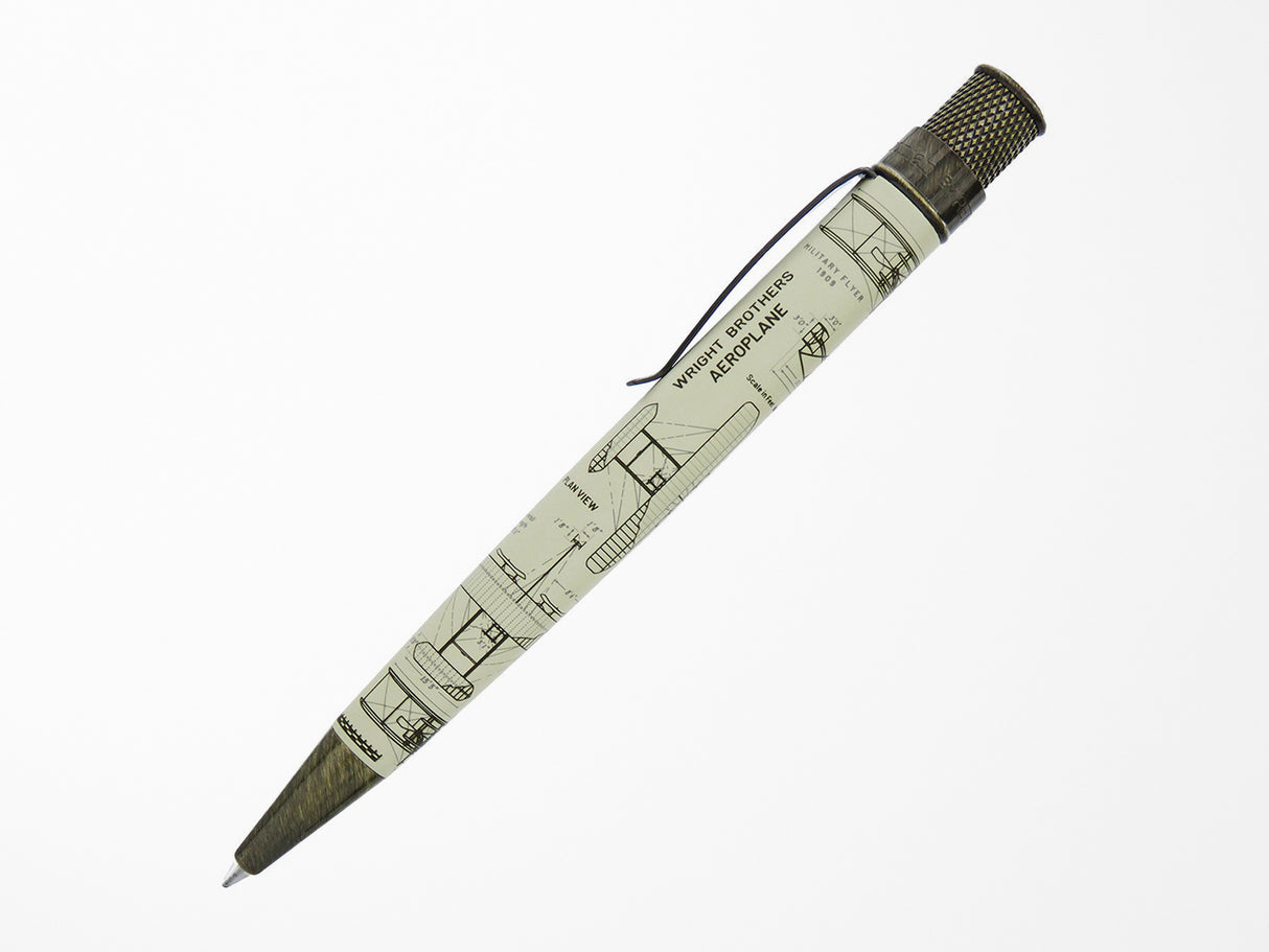 Retro 51 Smithsonian Collection Rollerball Pen - Wright Brothers Aeroplane