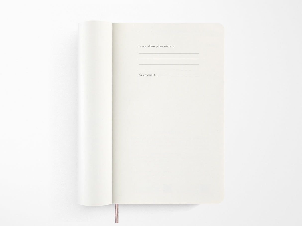Moleskine 2027 Weekly Planner - Precious & Ethical Vegea - Sakura Pink