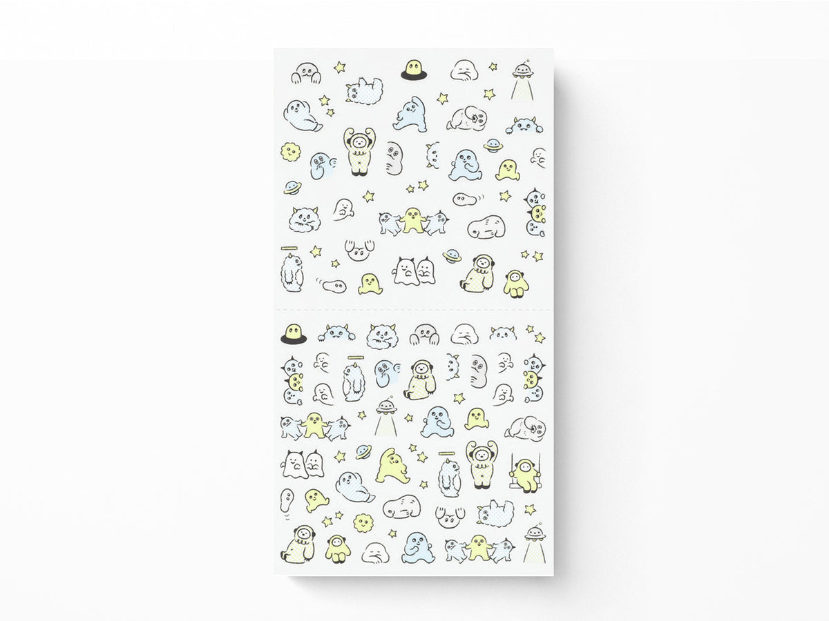 Midori Stickers - 2738 Lined Monster