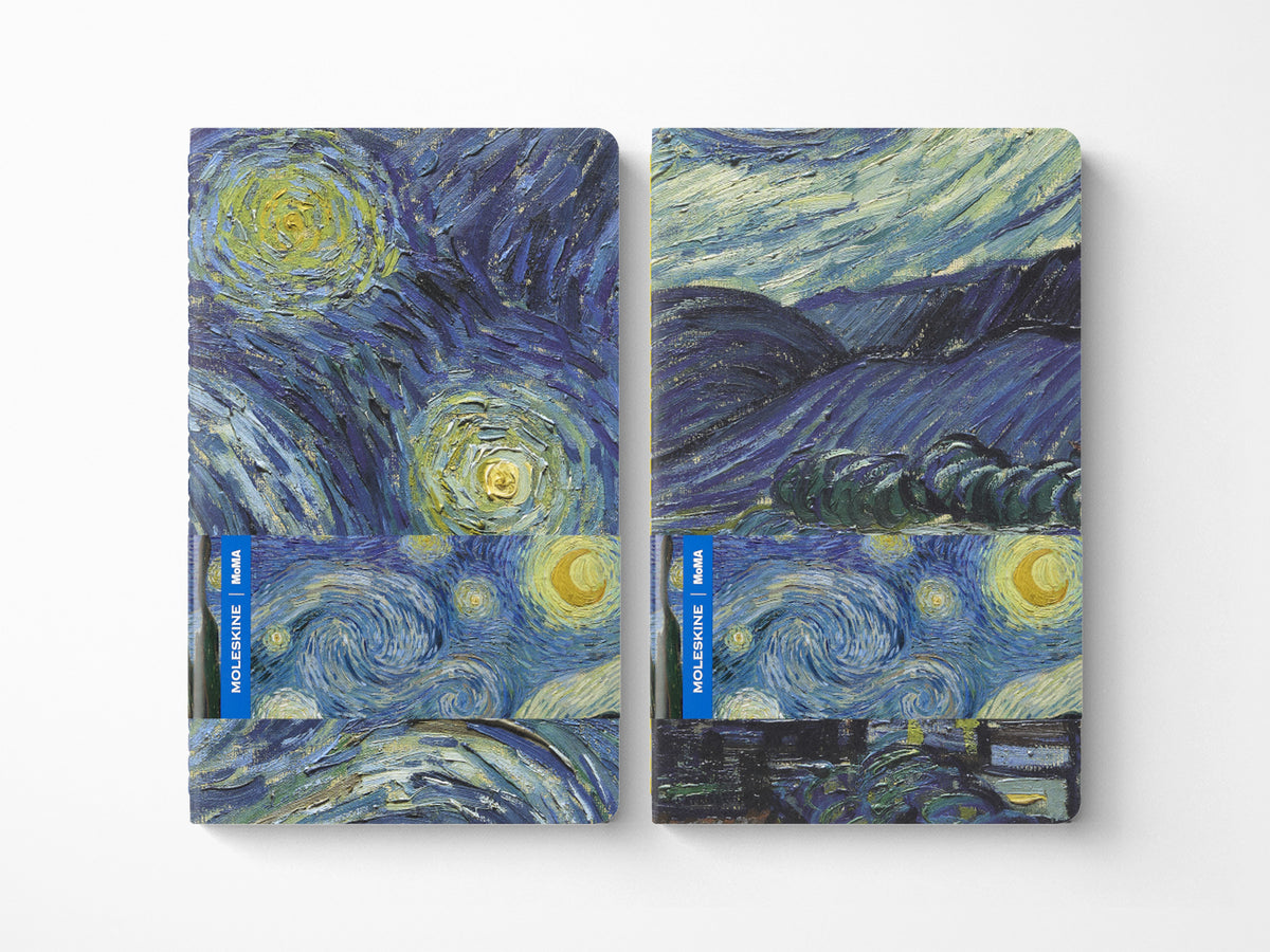Moleskine MoMA Vincent van Gogh Cahier Journals Set of 2