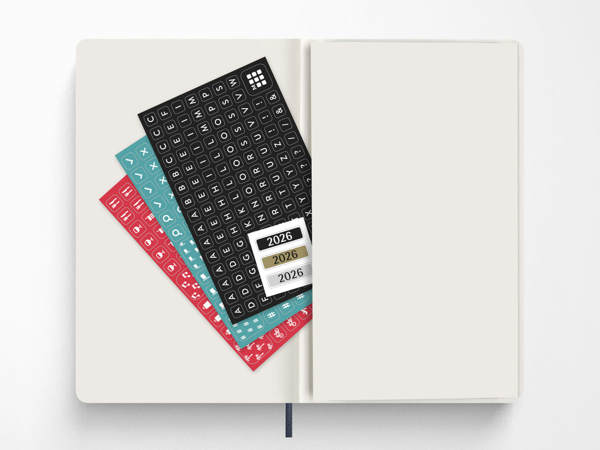 Moleskine 2027 Daily Planner - Sapphire Blue Soft Cover