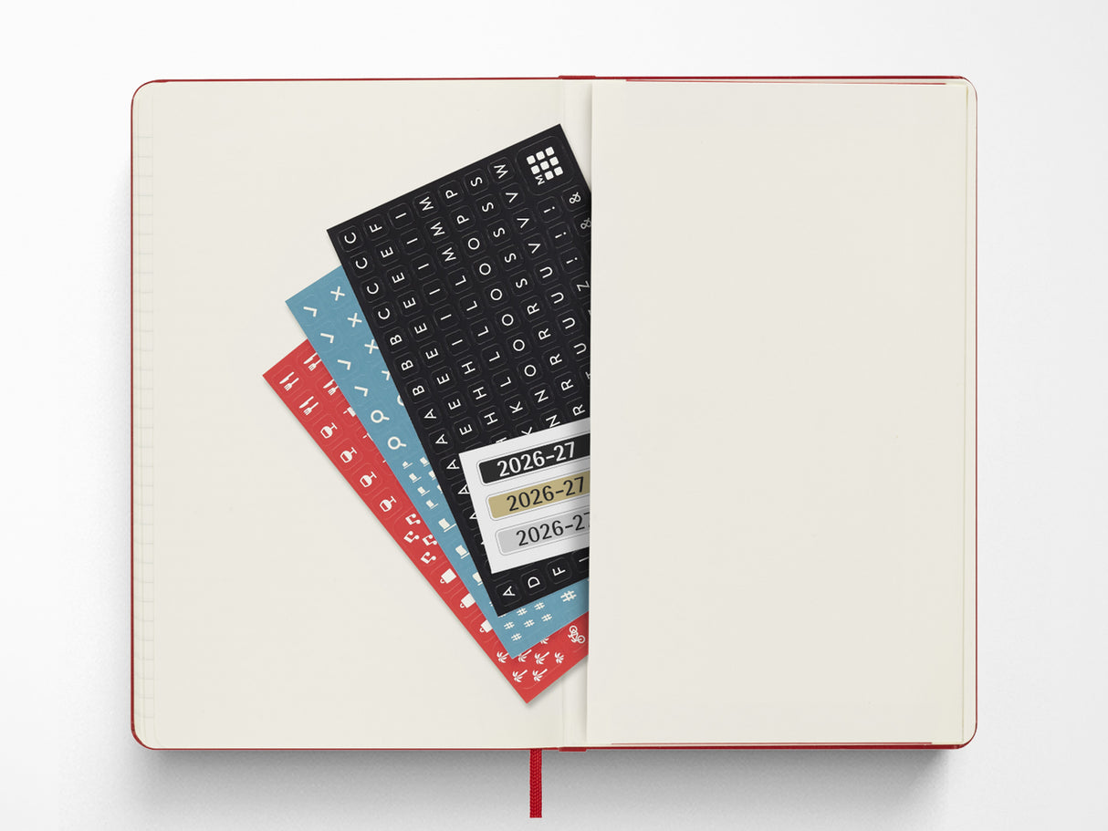 Moleskine 2027 Daily Planner - Majestic Pink Hardcover