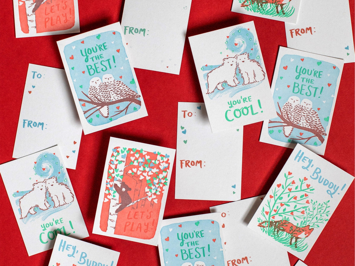Mini Friendly Animals Love Notes Boxed Set