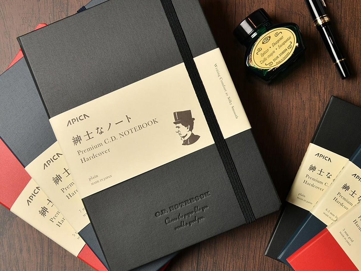 Apica Premium CD Hard Cover Notebook - Ruled Pages