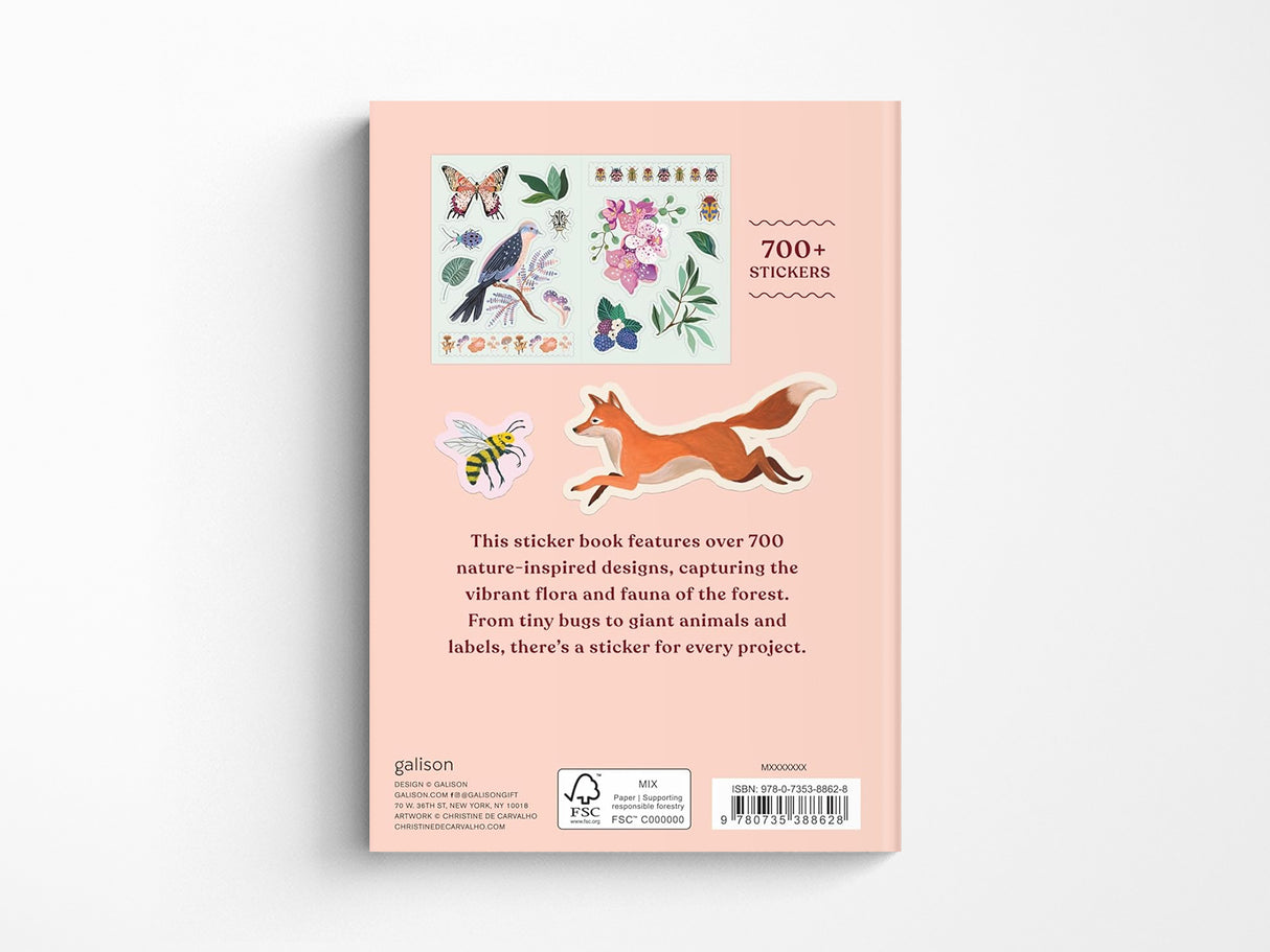 Art of the Forest Sticker Book