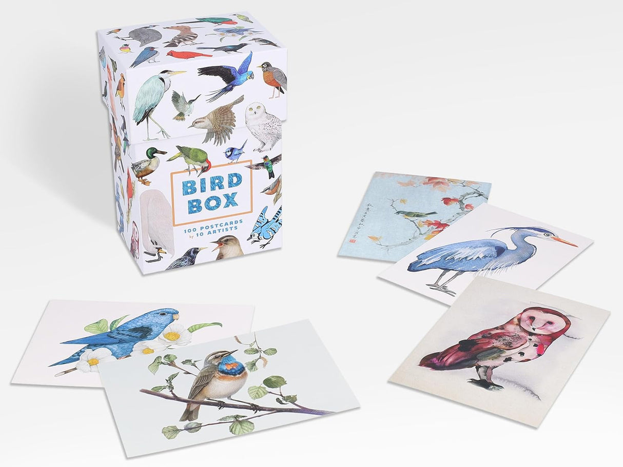 Bird Box 100 Postcards by 10 Artists