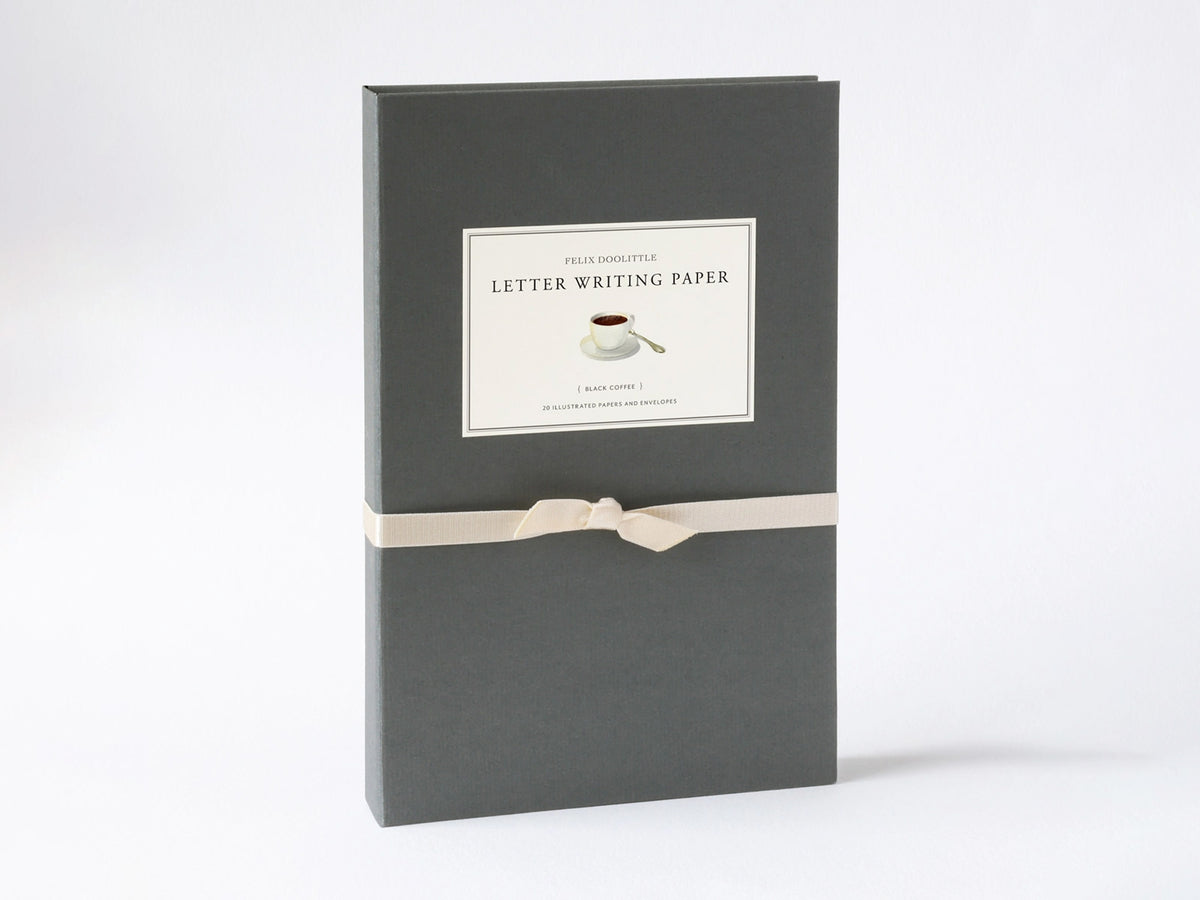Black Coffee - Letter Writing Paper - Coffee Cup