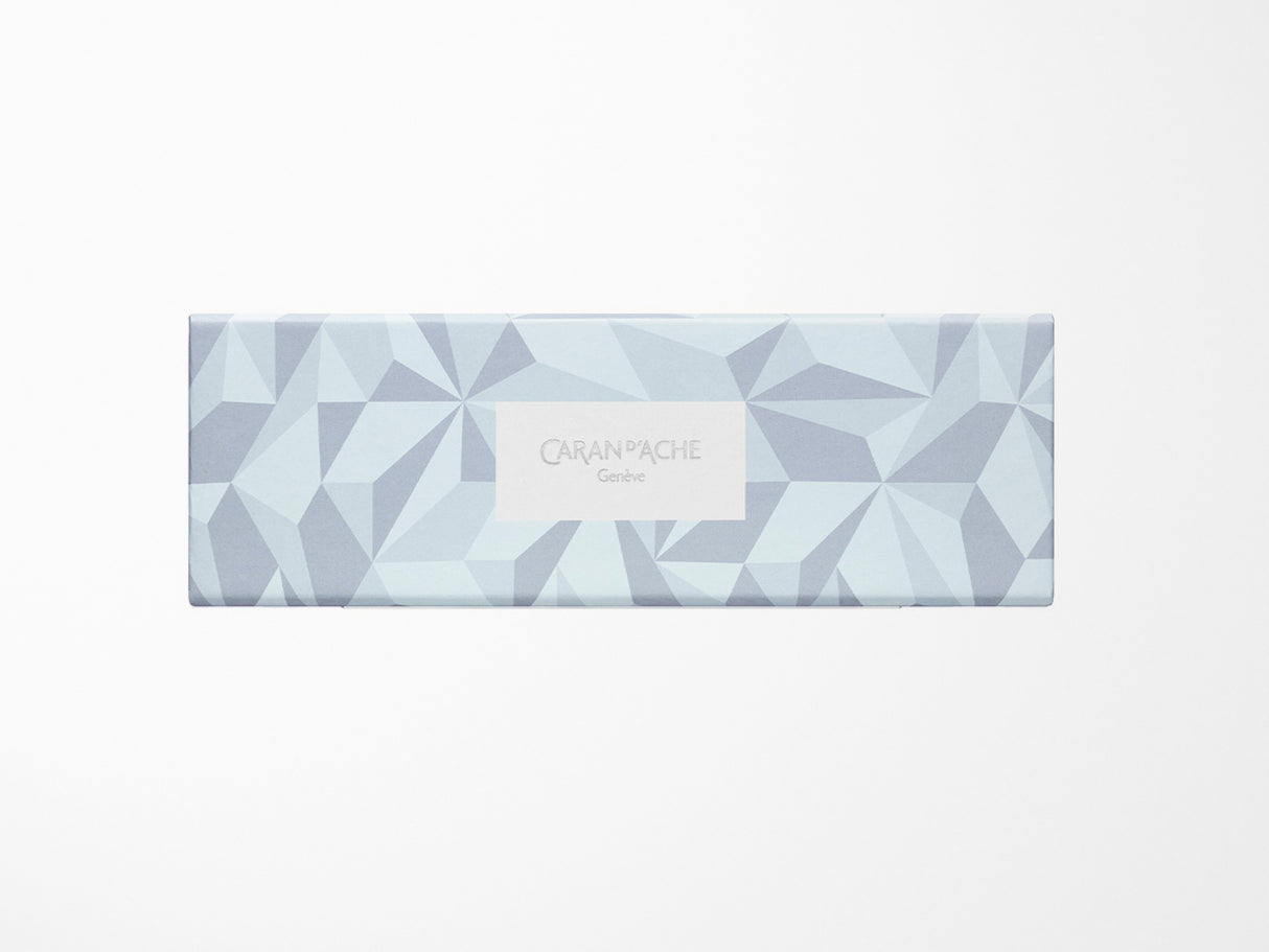 Caran D'Ache 9 Pencil Set + 1 Brush ALPINE FROST – Special Edition