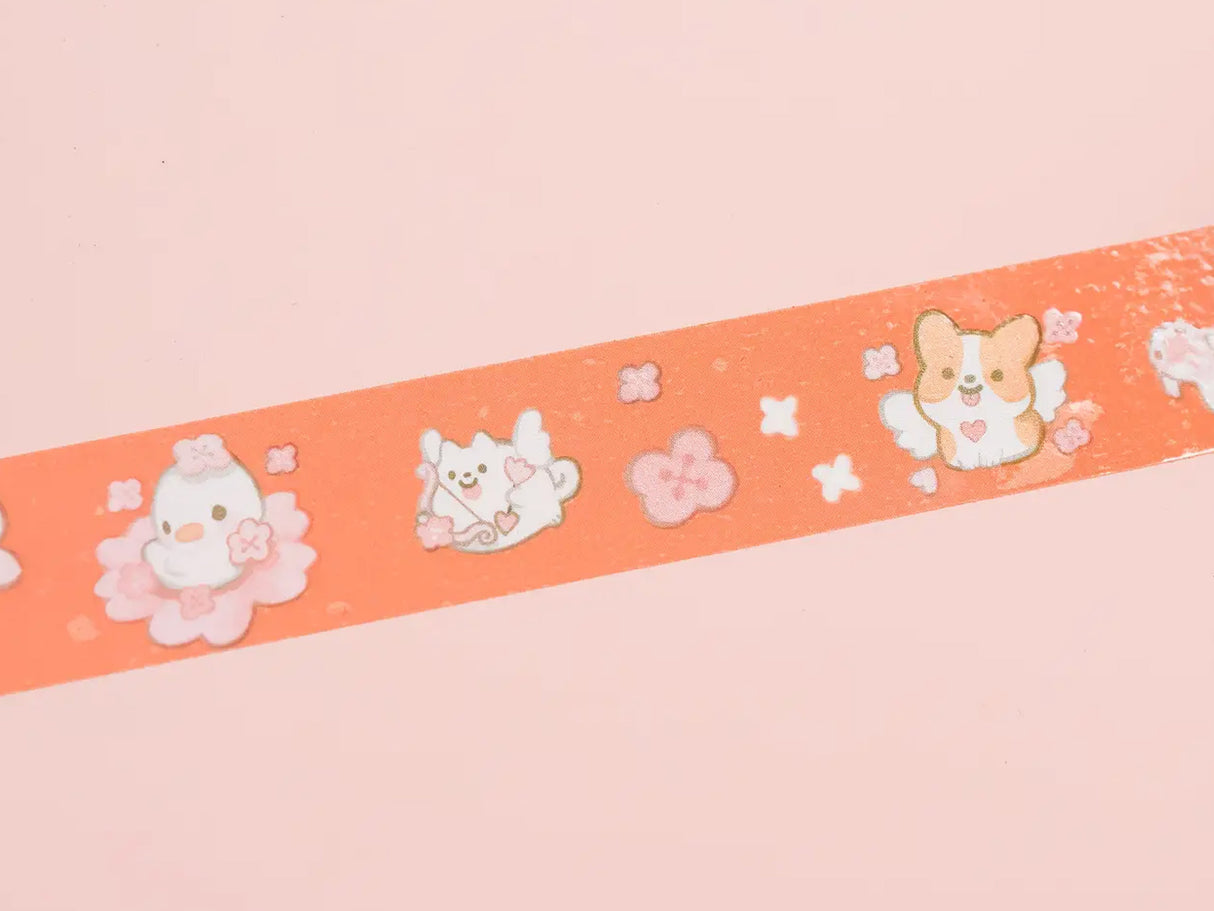 Clear PET Tape - Sakura Friends