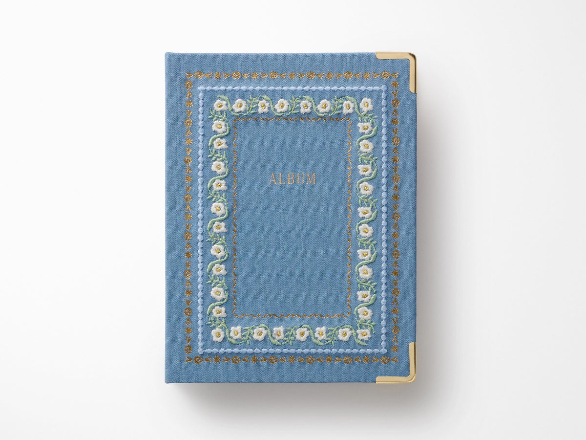Delphine Embroidered Small Photo Album