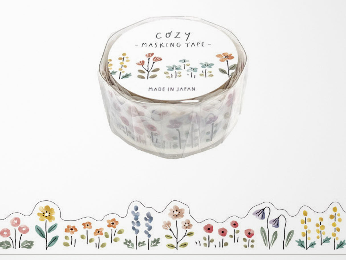 Die Cut Washi Tape - Cozy Flower