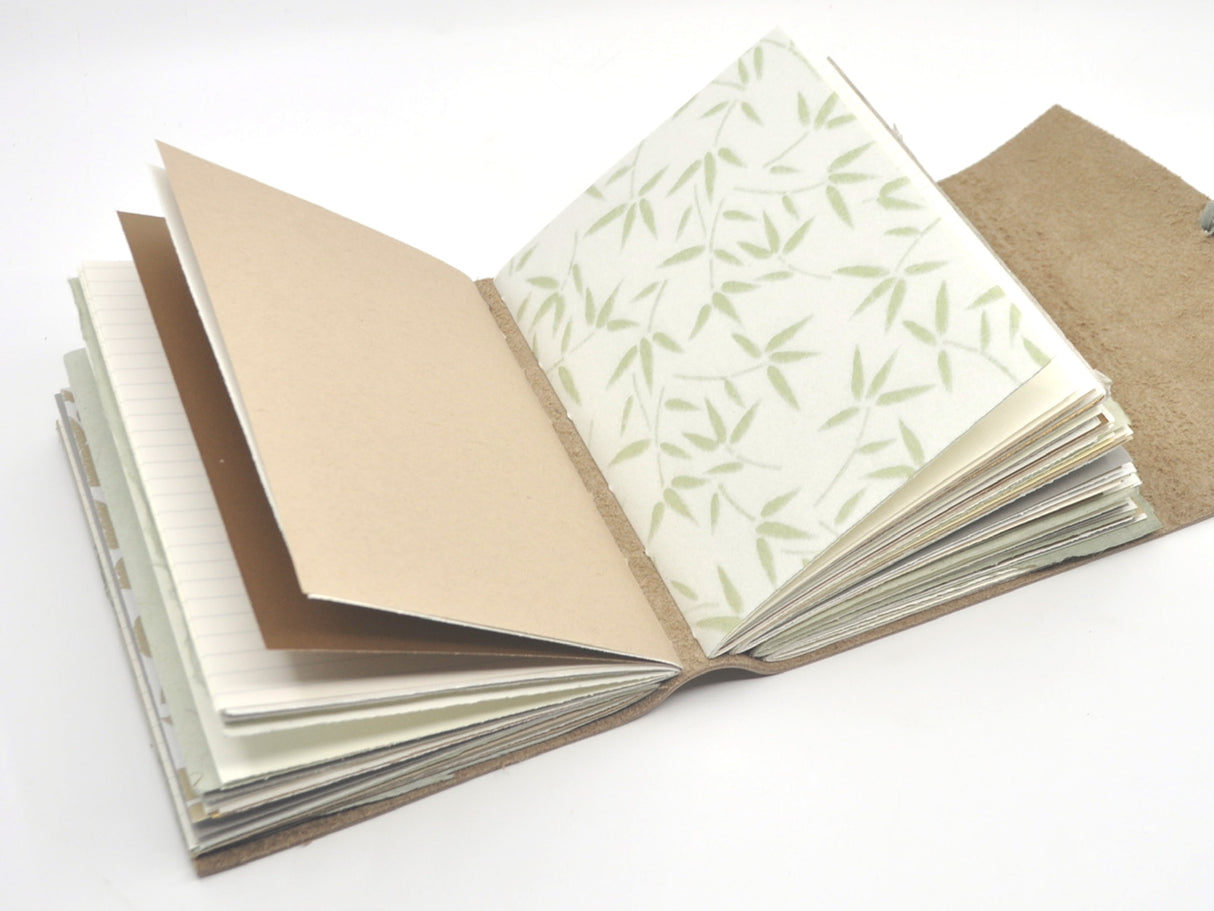 Dune Grass One of a Kind Leather Journal