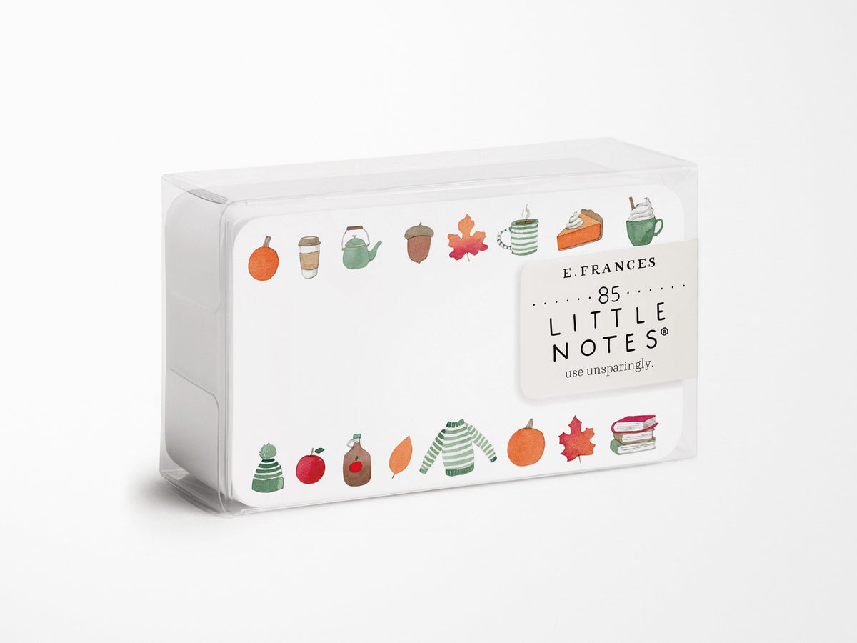 E. Frances Little Notes® - Crisp and Cozy