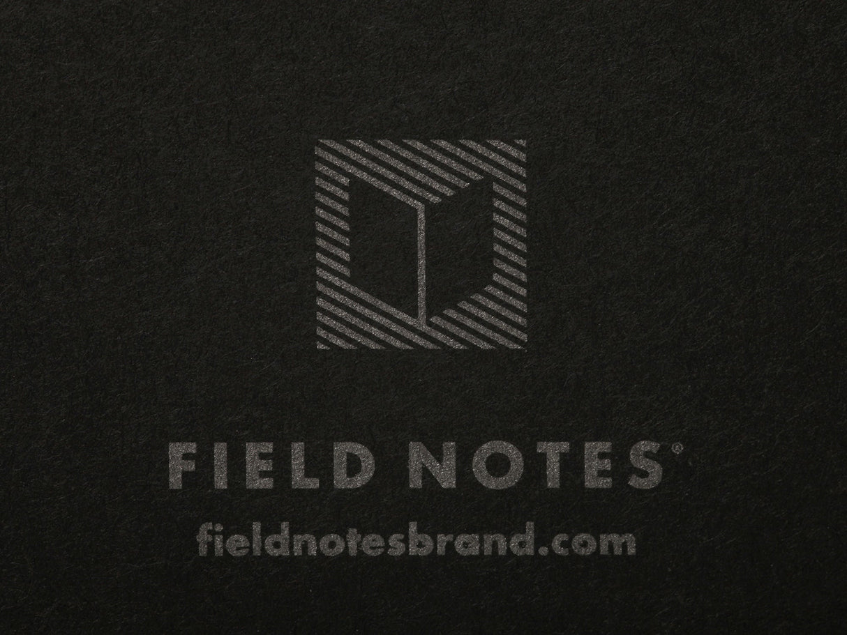 Field Notes Pitch Black Notebook Set of 2