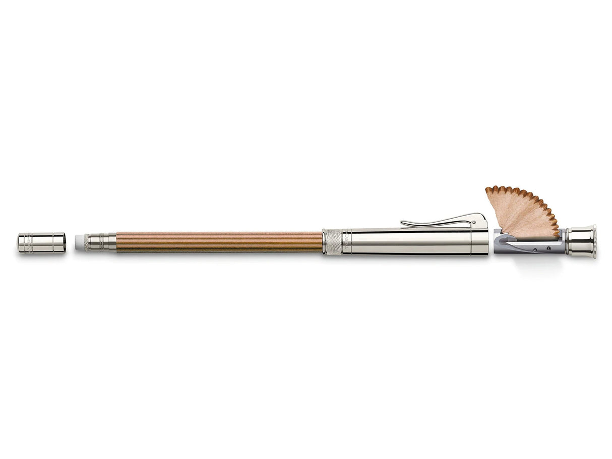 Graf von Faber-Castell Perfect Pencil - Platinum Plated Brown