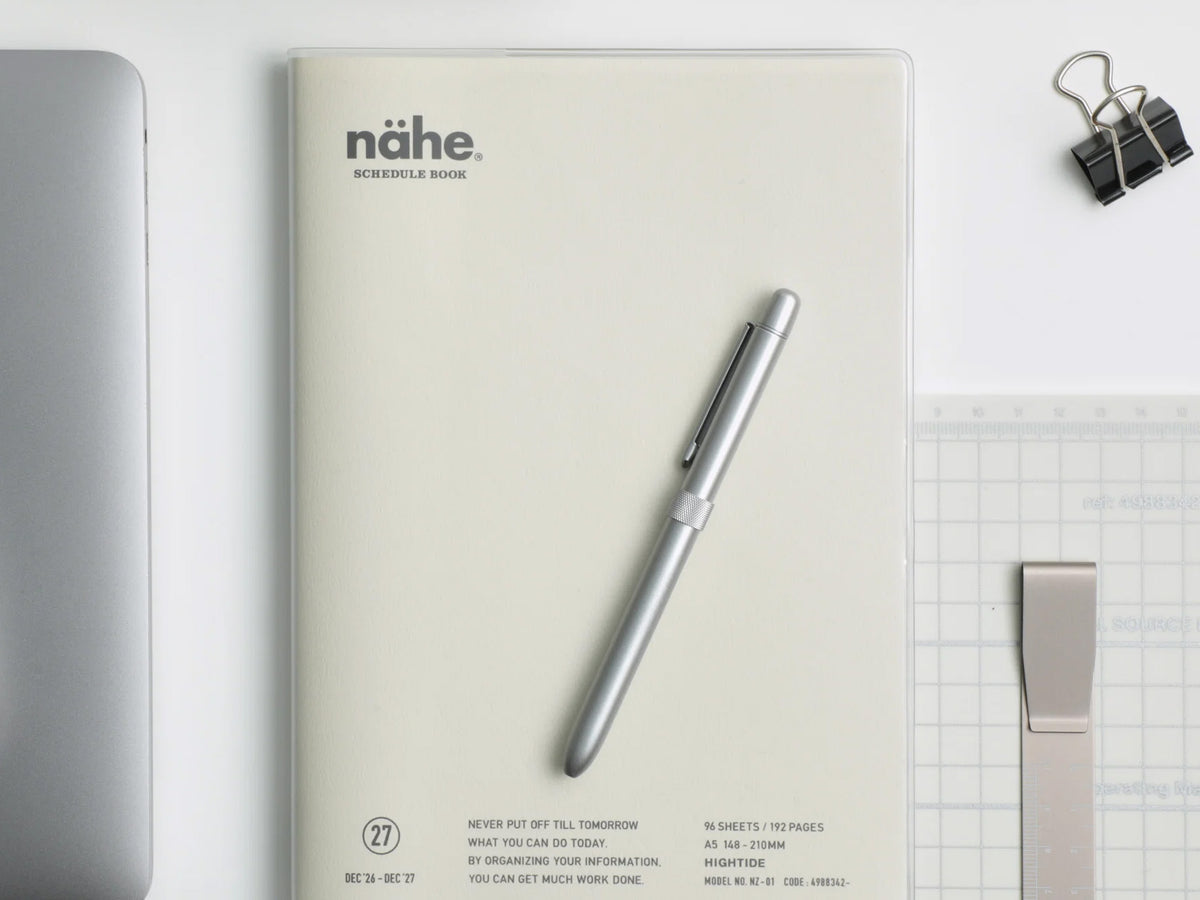 Hightide 2027 Weekly Schedule Book Nähe A5 Vertical