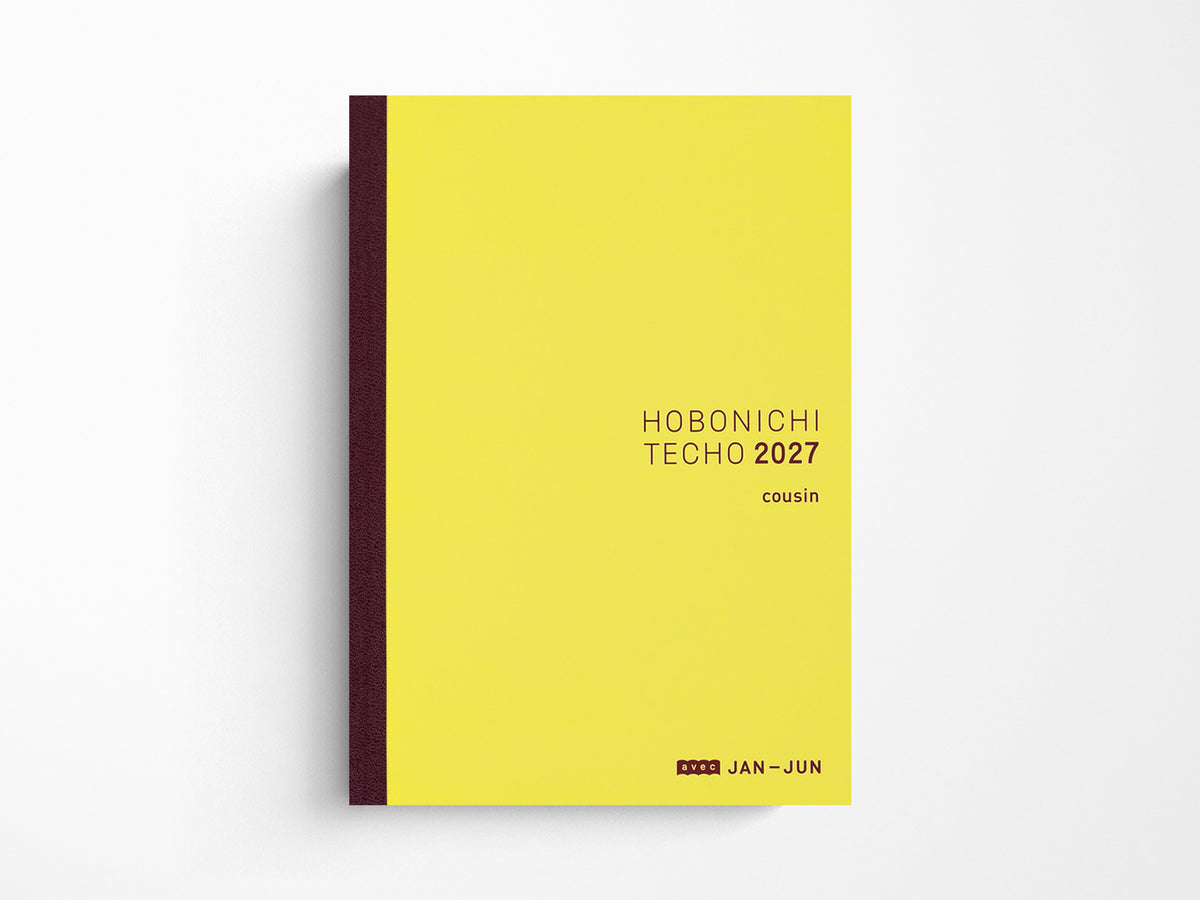Hobonichi Techo 2027 Cousin Avec Books A5 Set of 2