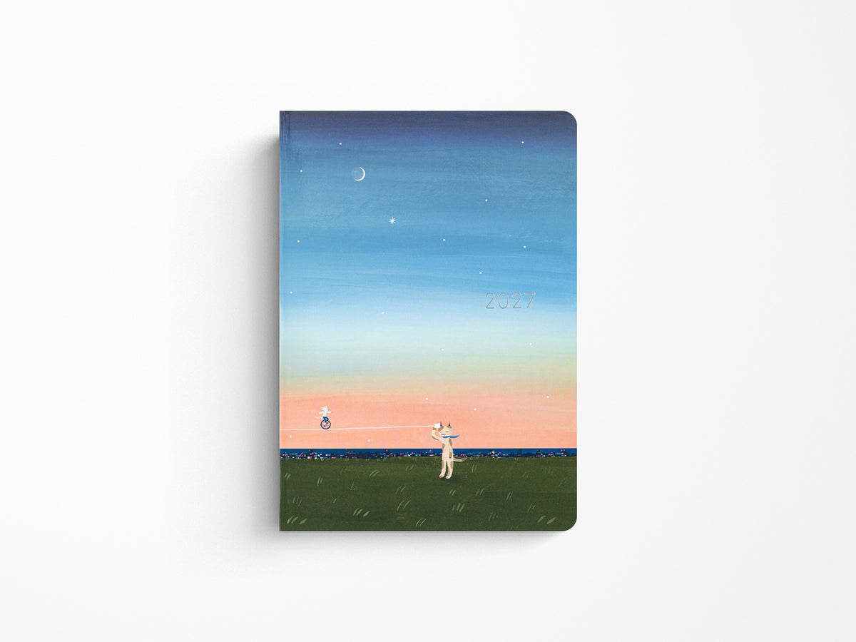 Hobonichi Techo A6 Hon 2027 - Hiroko Kubota: String Telephone Until the Moon is Full (JAPANESE)