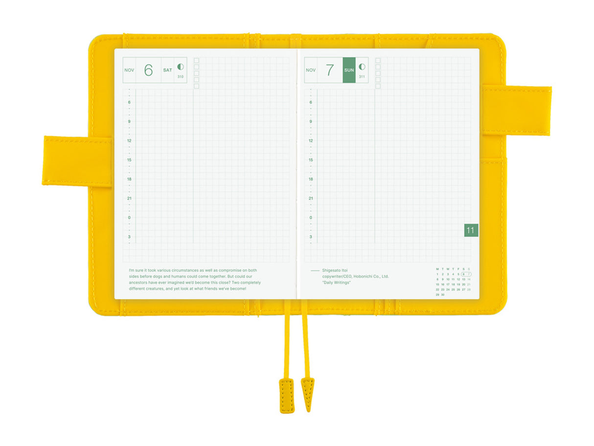 Hobonichi Techo A6 Original Cover - Fresh Citron