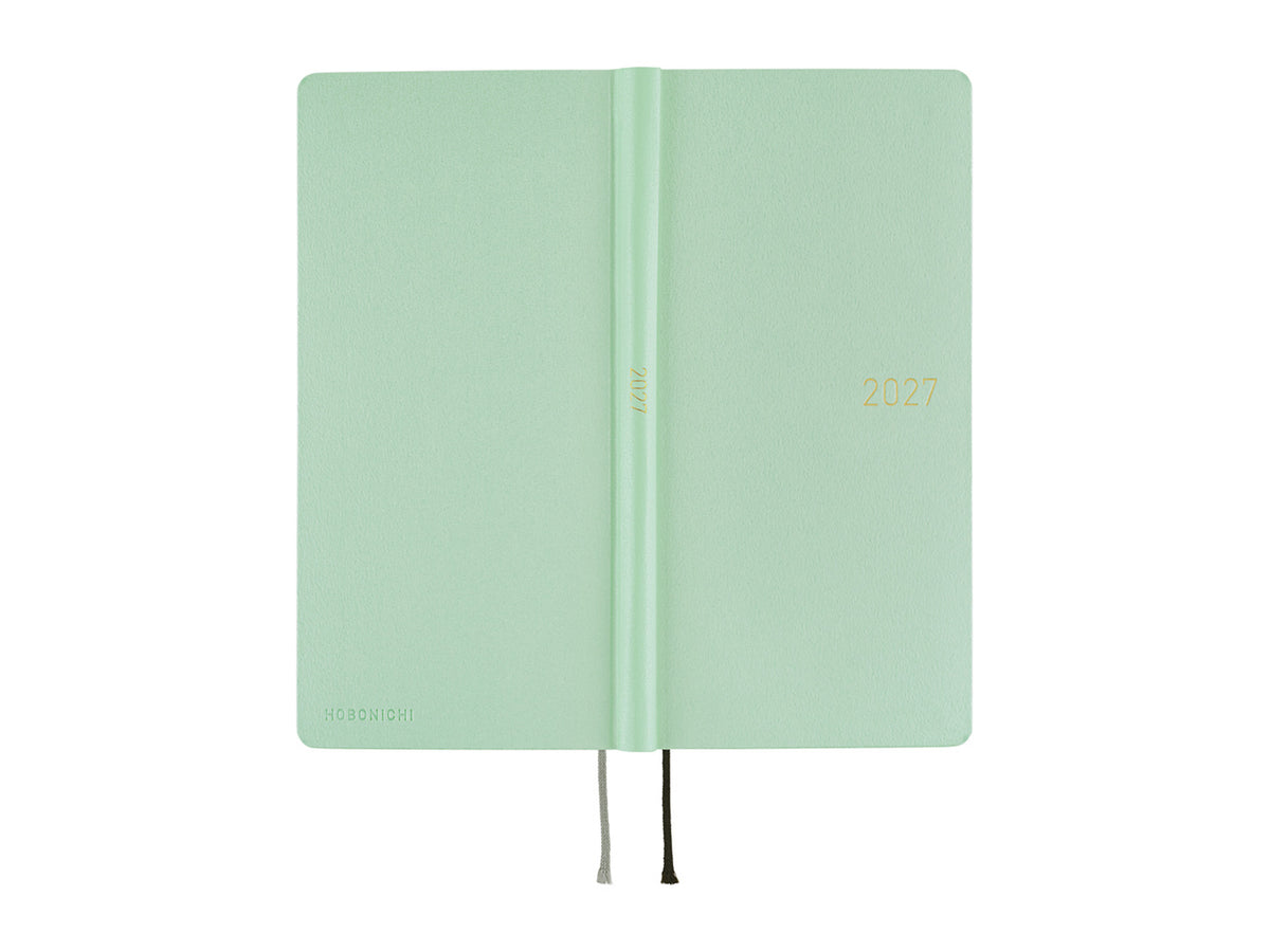 Hobonichi Techo Weeks 2027 - Paper Series: Frosty Jade