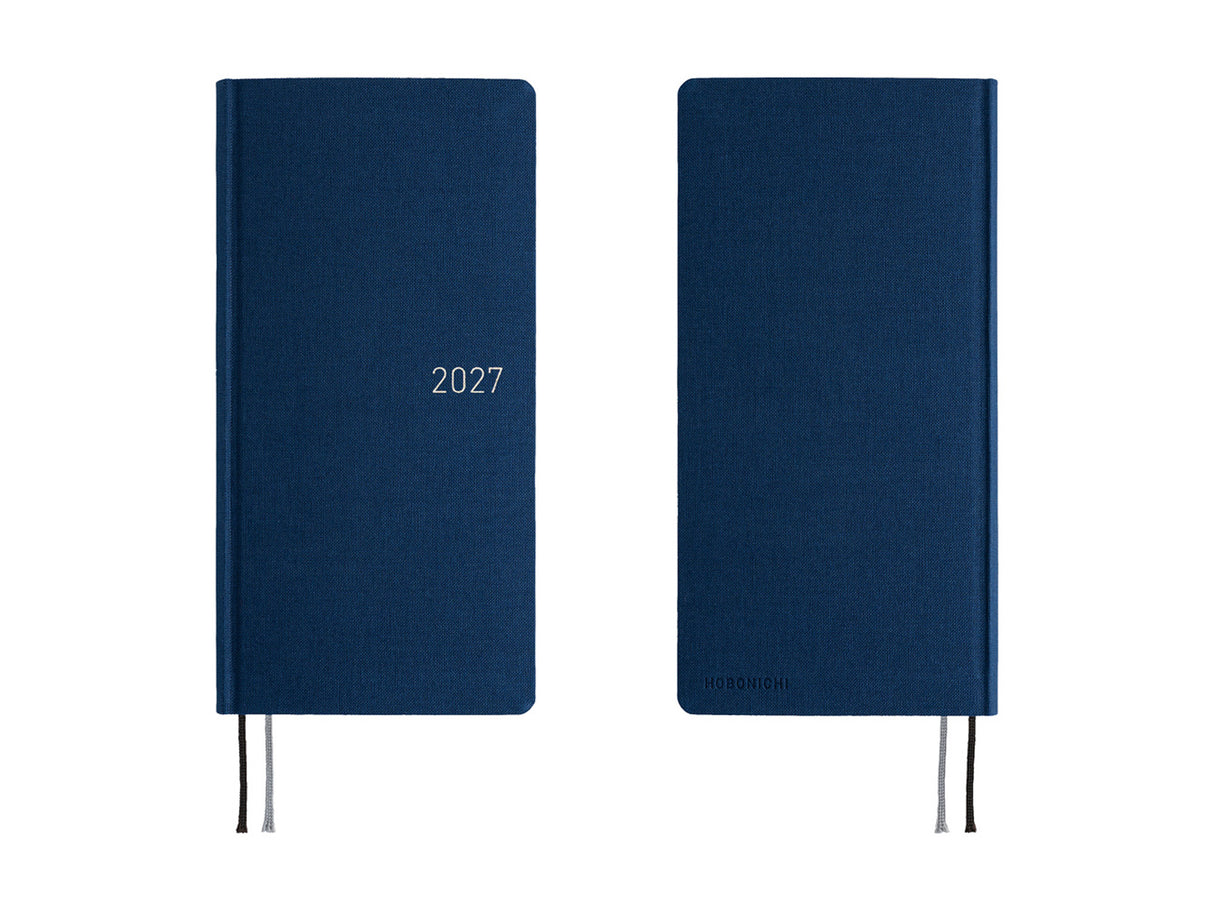 Hobonichi Techo Weeks Mega 2027 - Colors: Midnight Blue