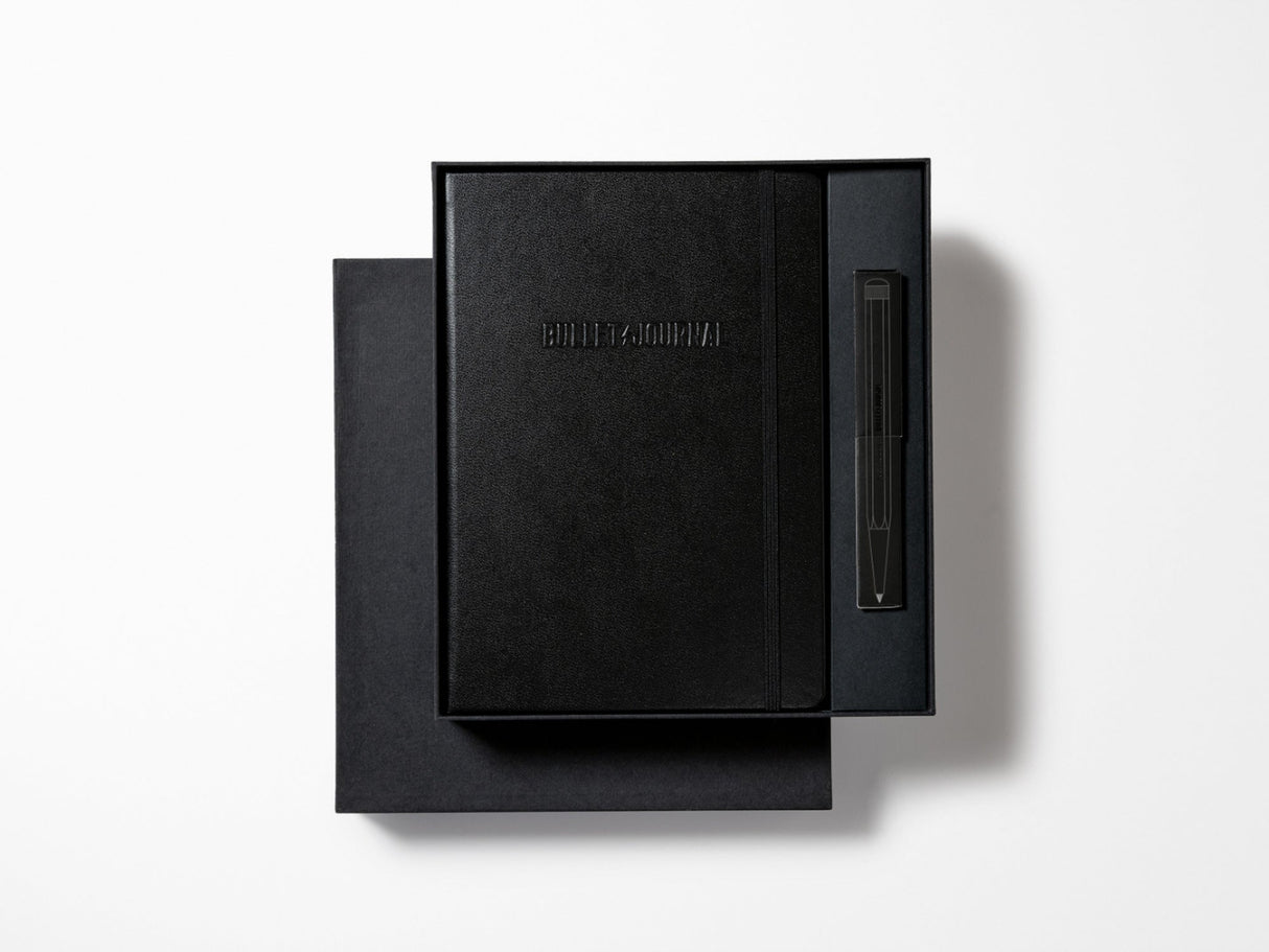 Leuchtturm 1917 All Black Bullet Journal Collector's Set