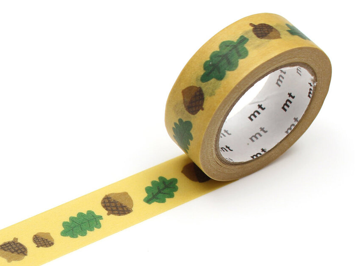 MT Masking Tape - 15 mm Donna Wilson Leaves & Acorns