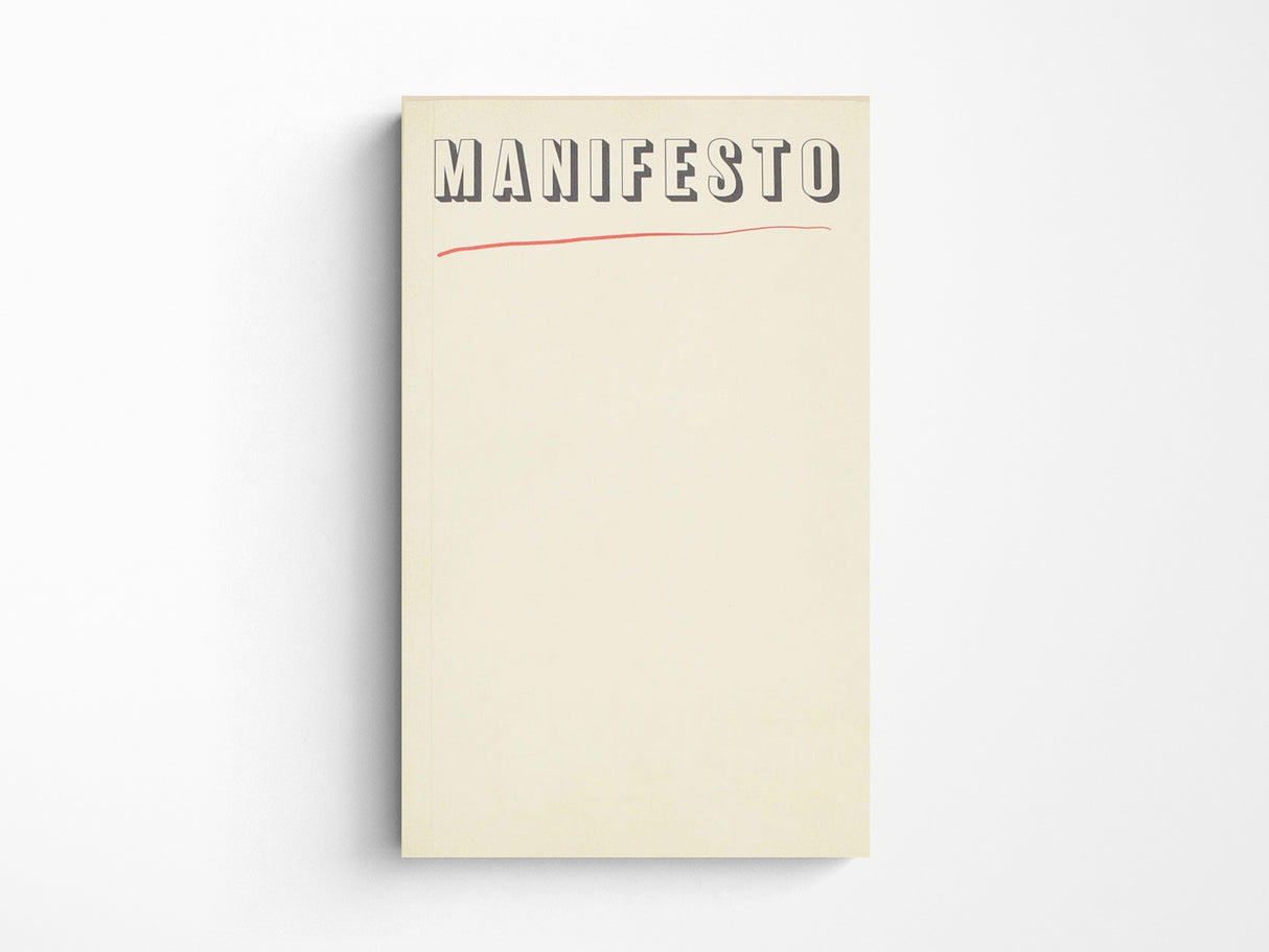 Manifesto Paperback Notebook