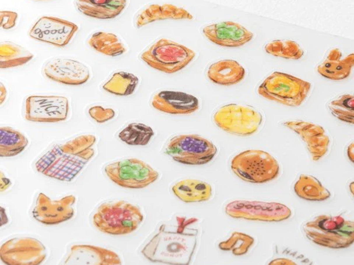 Midori Planner Stickers - Bread