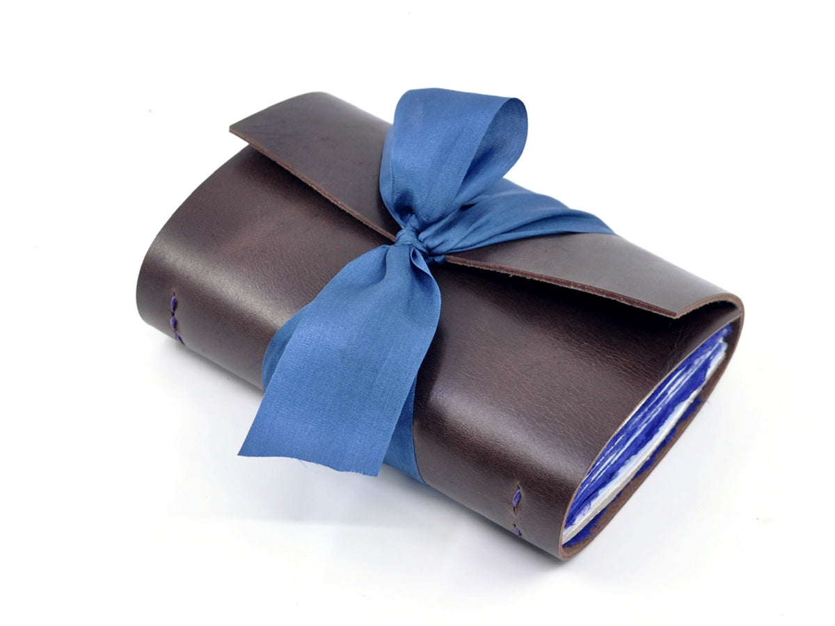 Mini One of a Kind Leather Journal - Assorted Colors