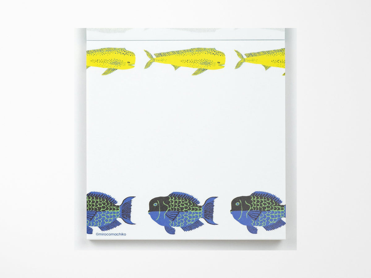 Miroco Machiko Square Memo Pad - Amami Oshima