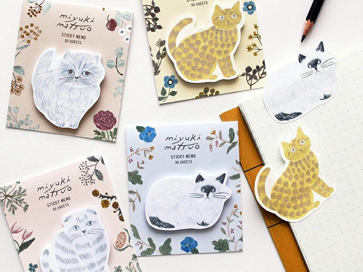 Miyuki Matsuo Sticky Memo Notes - Amy