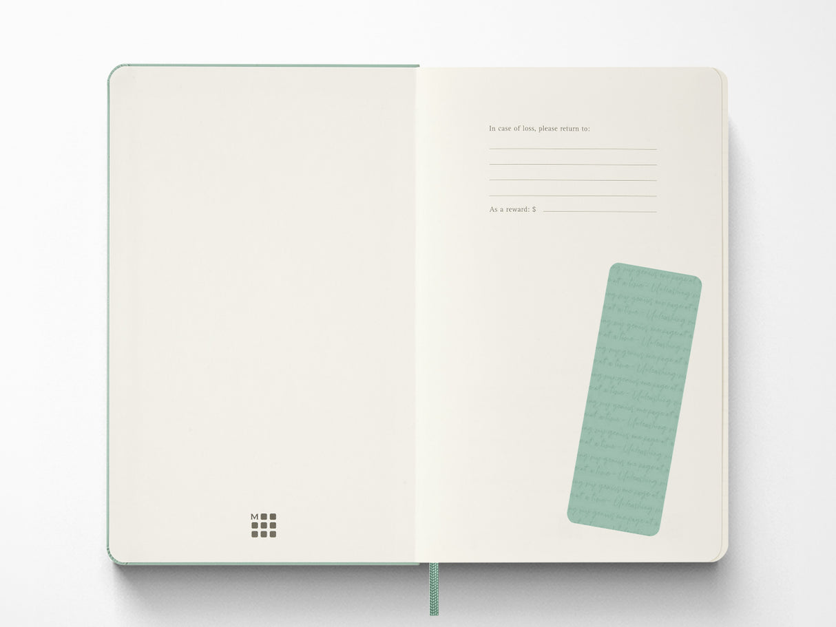 Moleskine 18 Month 2026-2027 Weekly Planner - Sage Green Hardcover