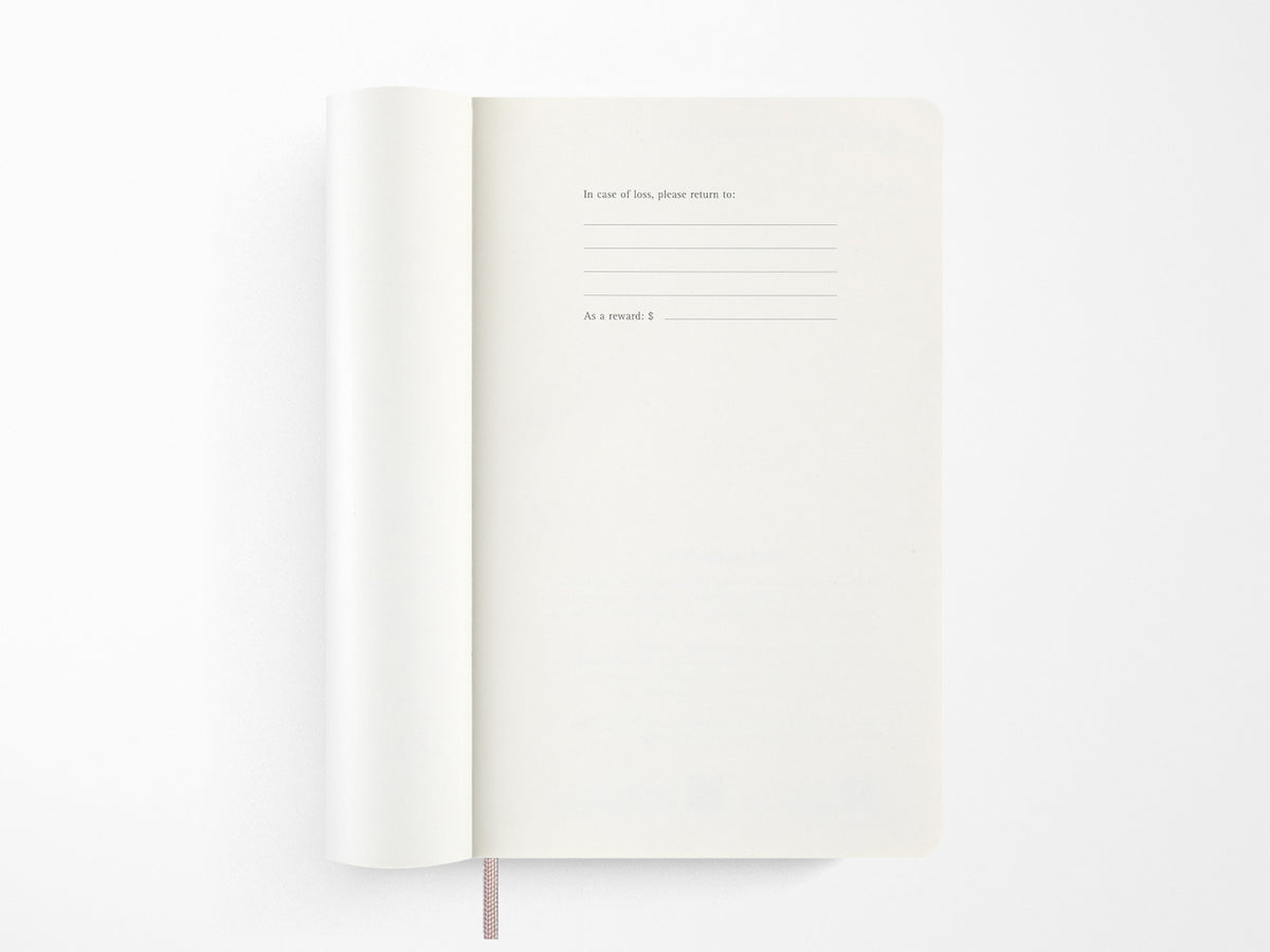 Moleskine 2027 Weekly Planner - Precious & Ethical Vegea - Sakura Pink