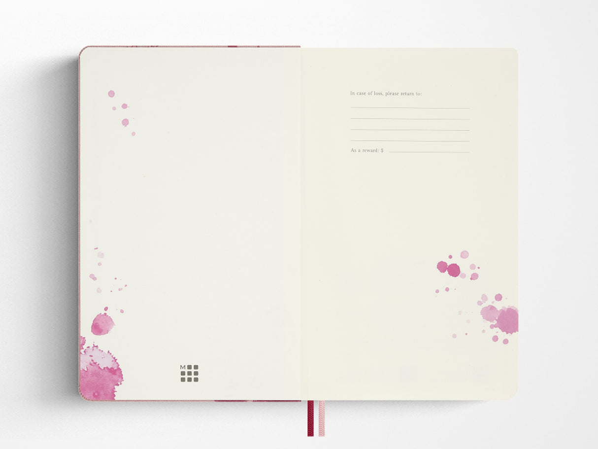 Moleskine Sakura 2026 Themed Box Notebook, Cahier Journal & 2 Blackwing Pencils