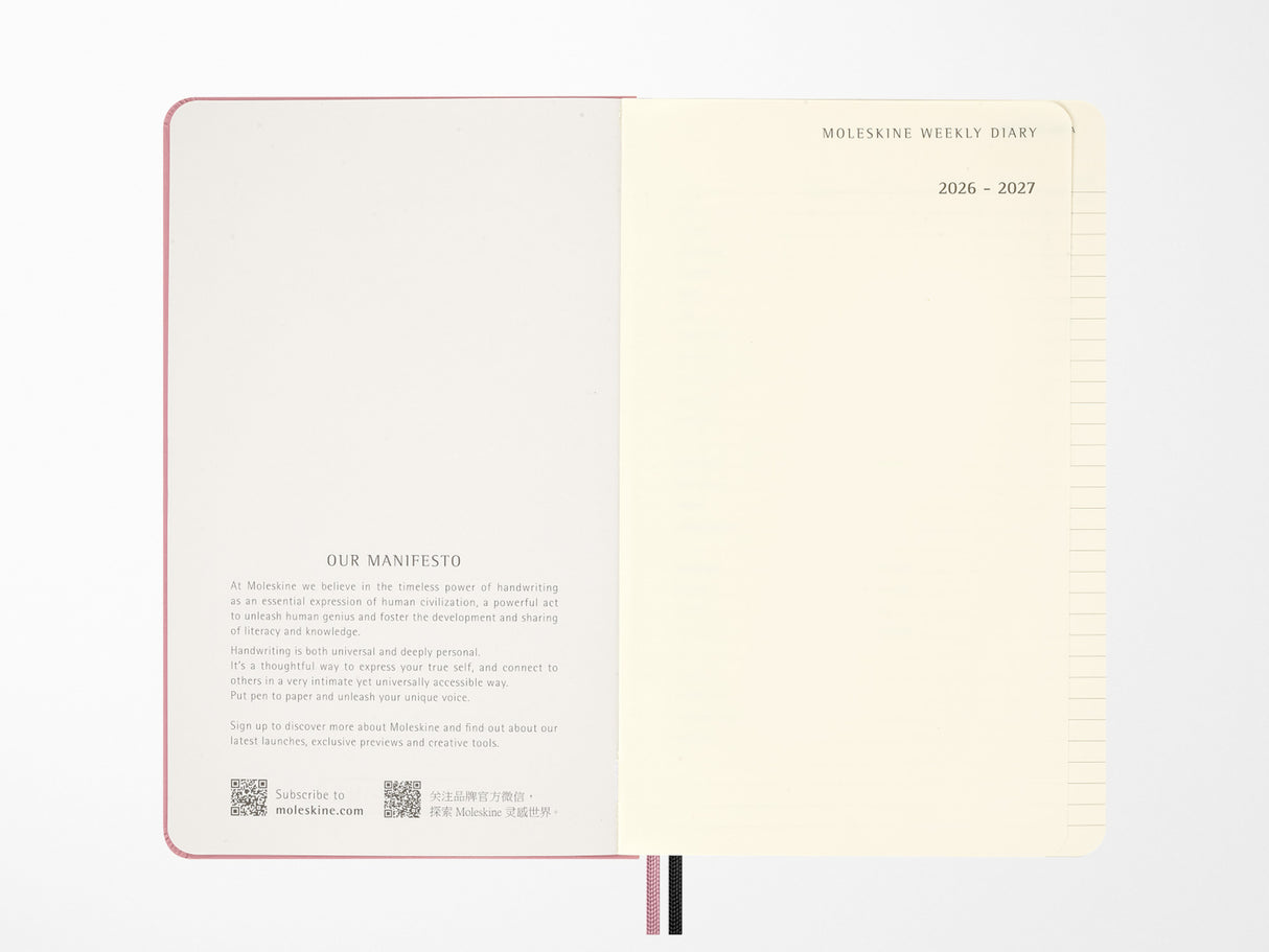 Moleskine x Blackpink 18 Month 2026-2027 Weekly Planner