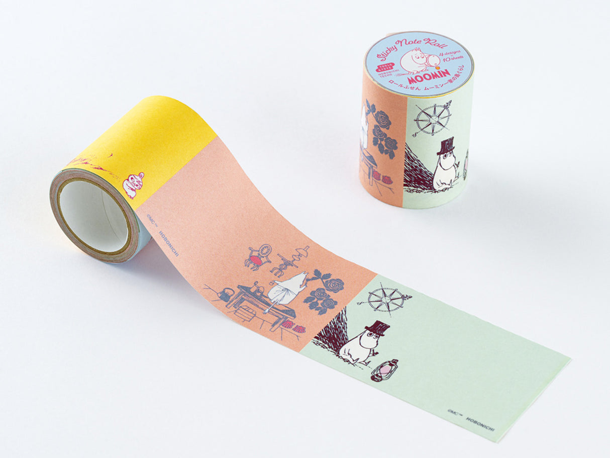 Moomin: Sticky Note Roll - Moomin Family's Island Life