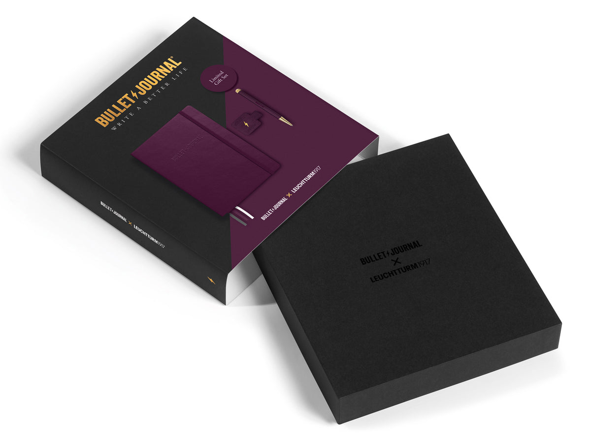 NEW! Leuchtturm 1917 Bullet Journal Gift Set - Purple26