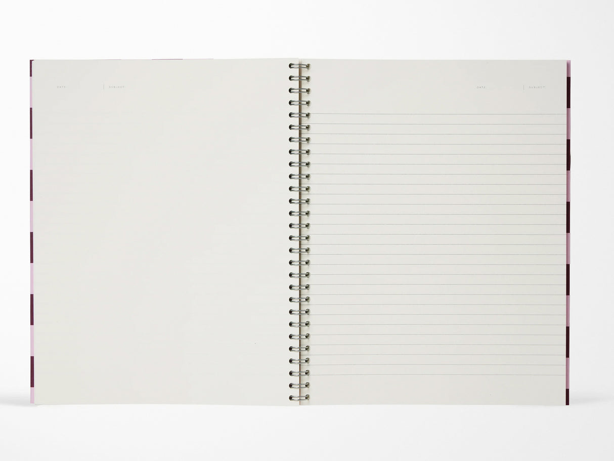 NEW! Notem NELA Journal - Large Bordeaux Check