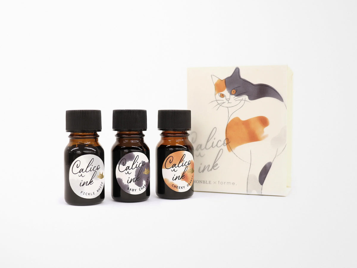 Nonble x Forme Calico Cat Ink Set