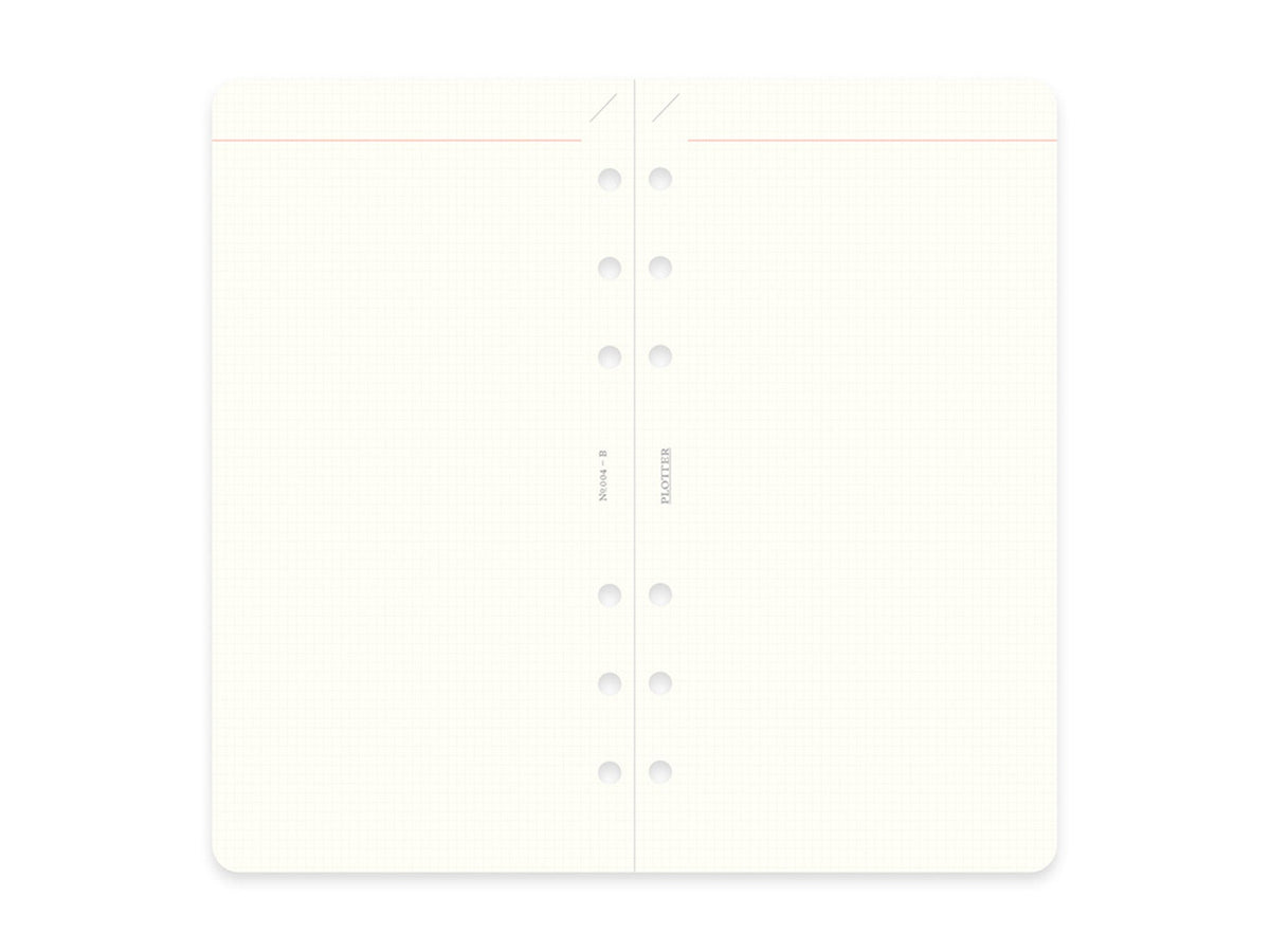 PLOTTER Refill Memo Pad 2mm Grid - Bible Size