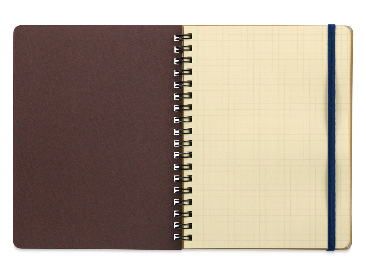 Rollbahn Cap-Martin Spiral Notebook Blue