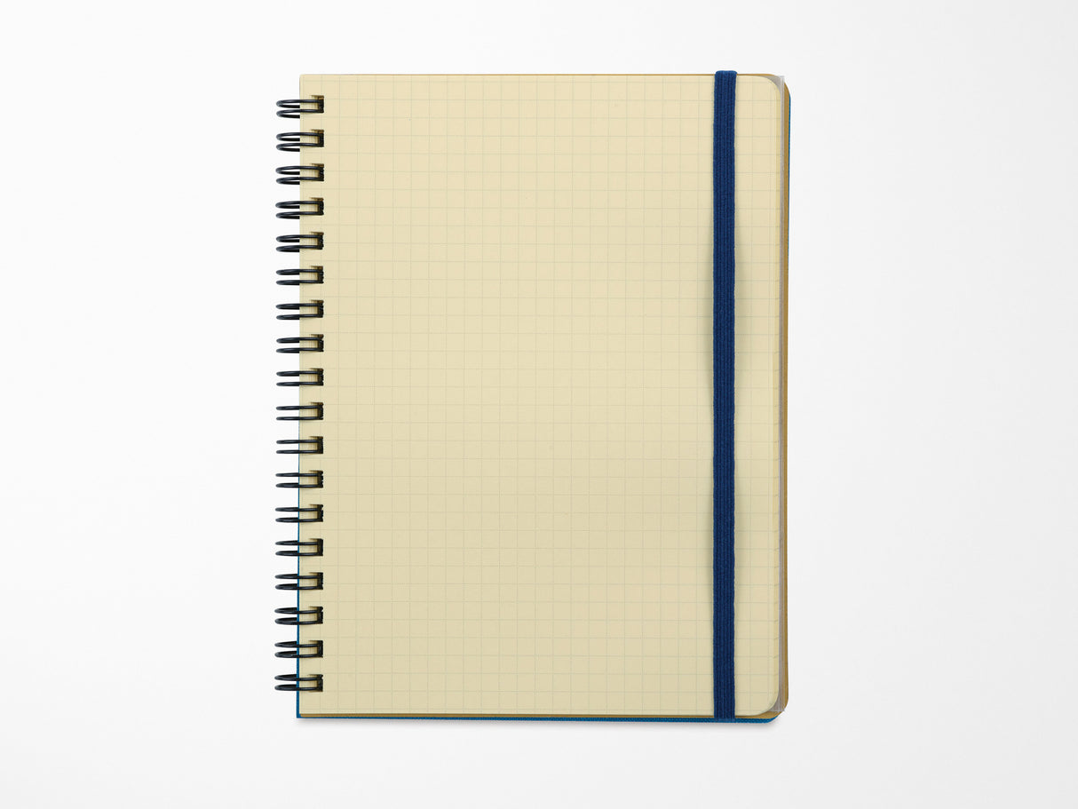 Rollbahn Cap-Martin Spiral Notebook Blue
