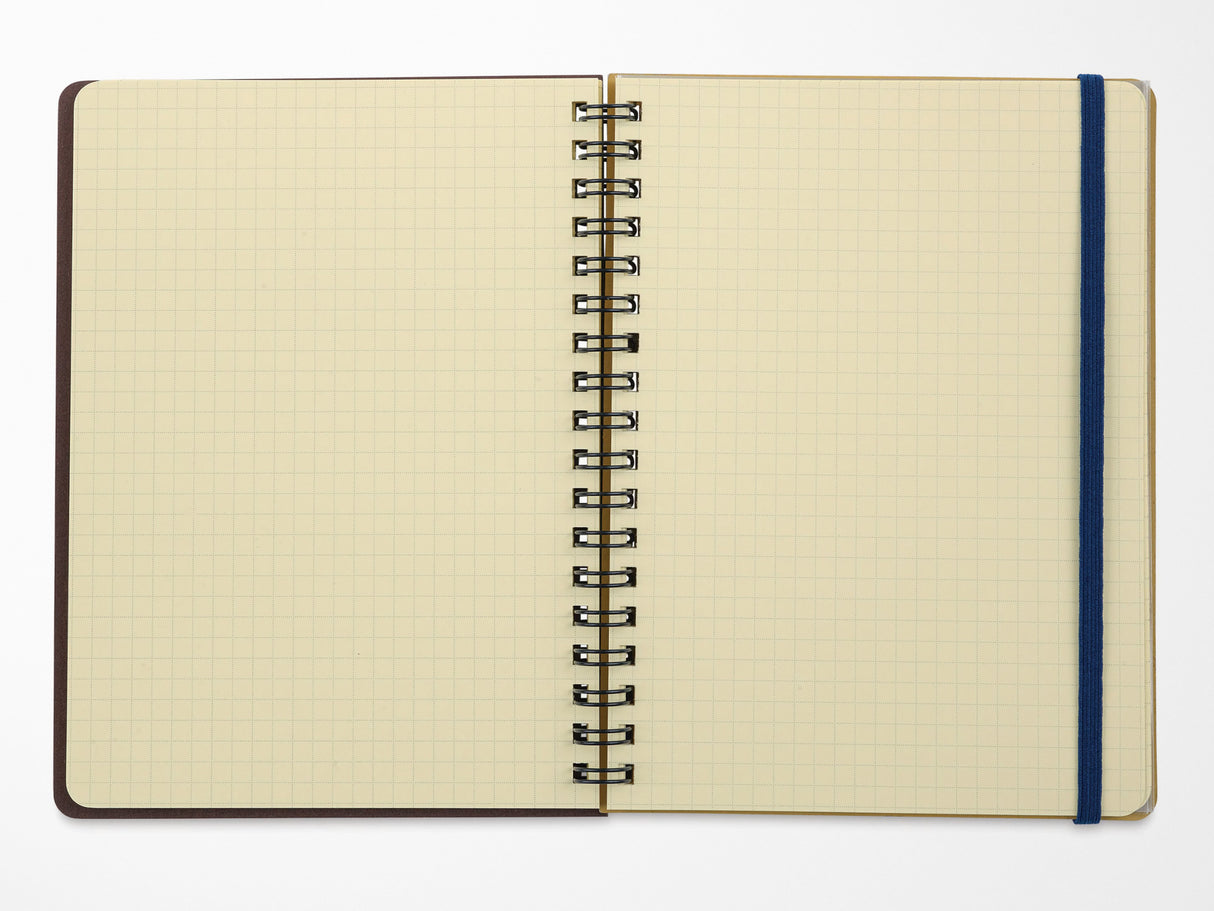 Rollbahn Cap-Martin Spiral Notebook Blue